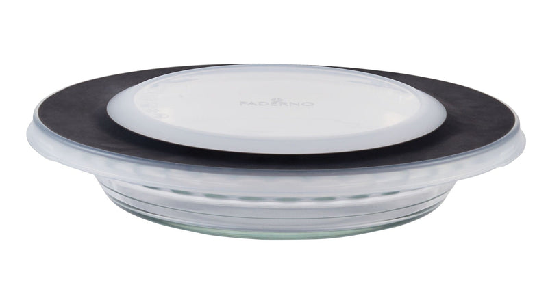 PADERNO Glass Pie Plate with Lid, 9-in, 1.4-qt Y7