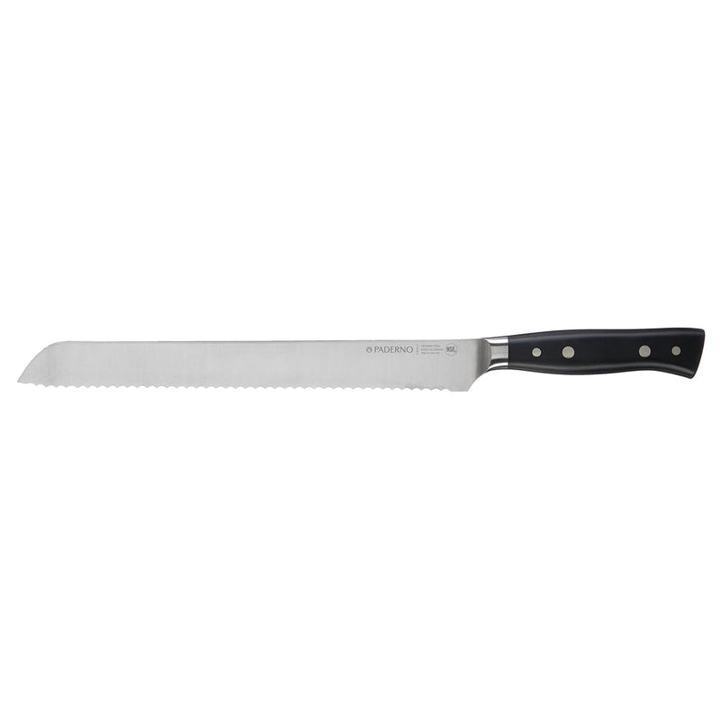 PADERNO Montgomery Stainless Steel Bread Knife, 10-in K3