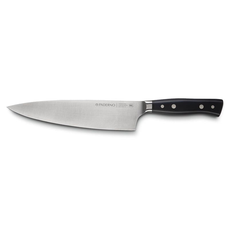 PADERNO Montgomery Stainless Steel Chef's Knife, 8-in V3
