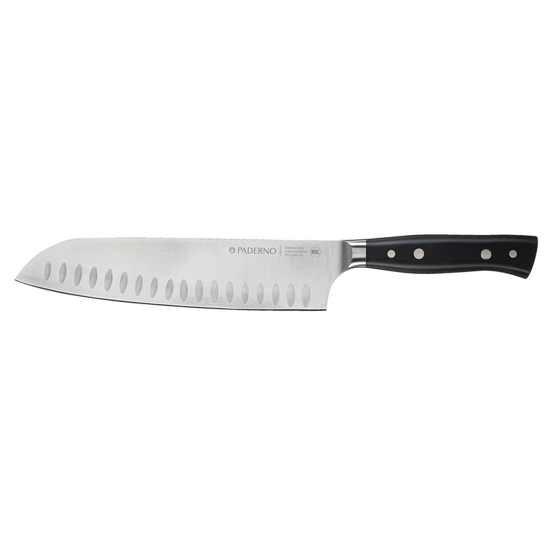 PADERNO Montgomery Stainless Steel Santoku Knife, 8-in T2