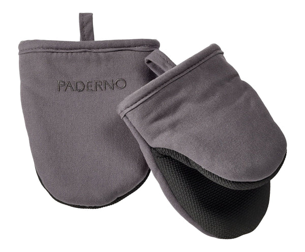 PADERNO Neoprene Palm Mini Mitts, Black, One-Size, 2-pk I9