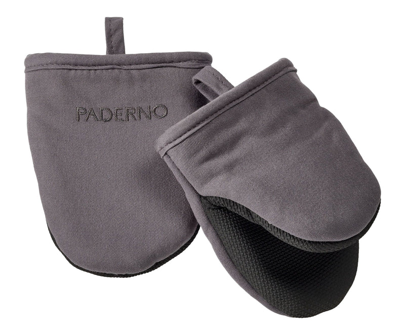 PADERNO Neoprene Palm Mini Mitts, Black, One-Size, 2-pk I9