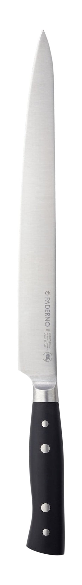 Paderno Professional Montgomery Fully Forged Carving Knife, 10-in J1