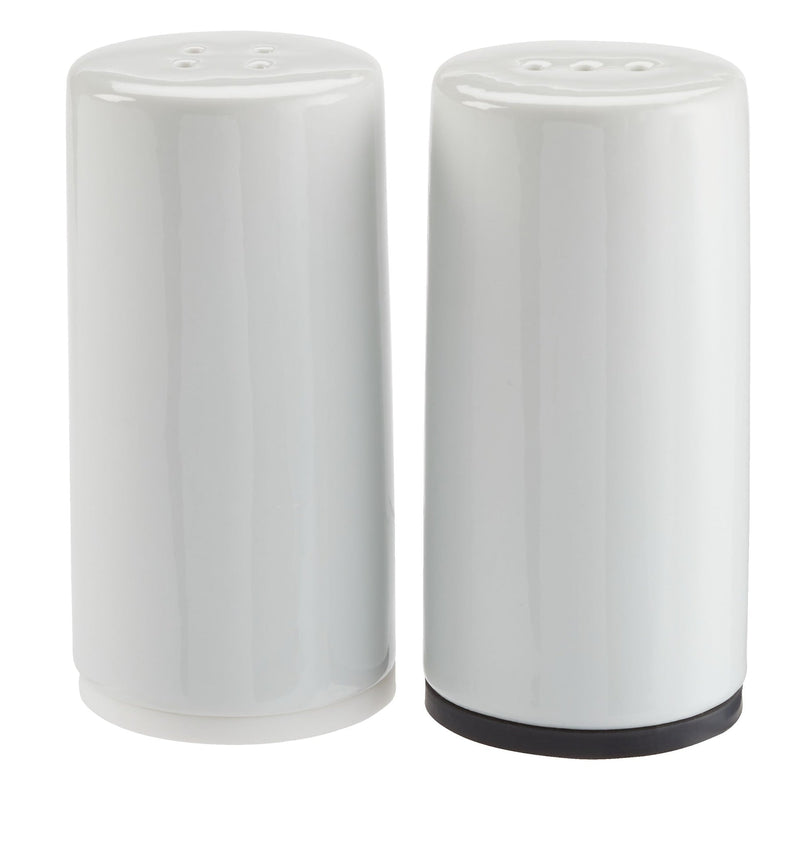 PADERNO Professional Salt & Pepper Shakers, Dishwasher-Safe, White G0