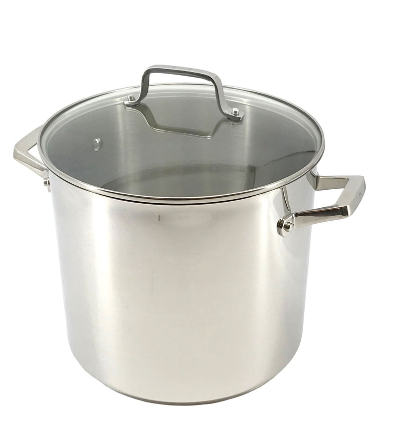Paderno Signature 15qt Stainless Steel Stock Pot G8