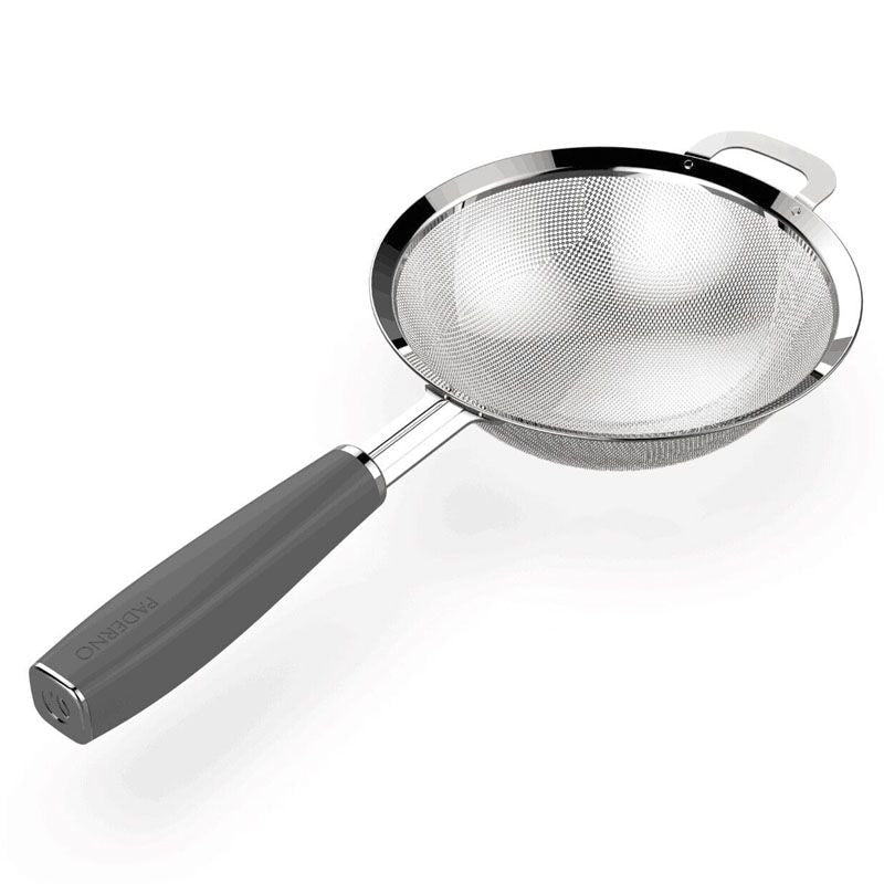 PADERNO Stainless Steel Strainer for Draining/Straining/Sifting, Silver J1