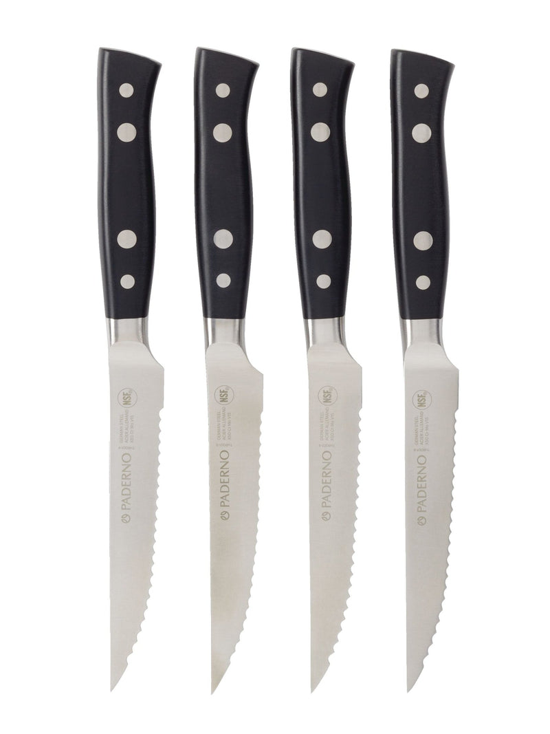 PADERNO Steak Knives Set, 4-pc X5