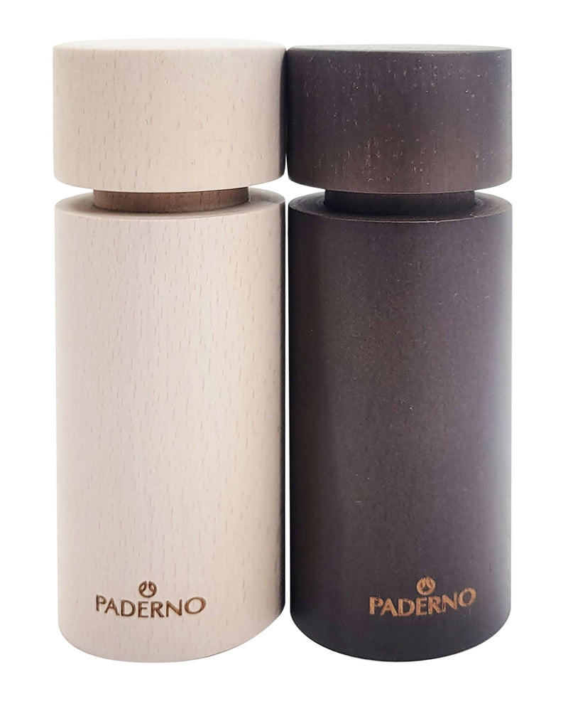 Paderno Wood Salt And Pepper Grinder Set G1