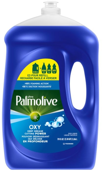 Palmolive Ultra Strength Liquid Dish Soap Detergent Refill, Various Scents, 2.06-L E1