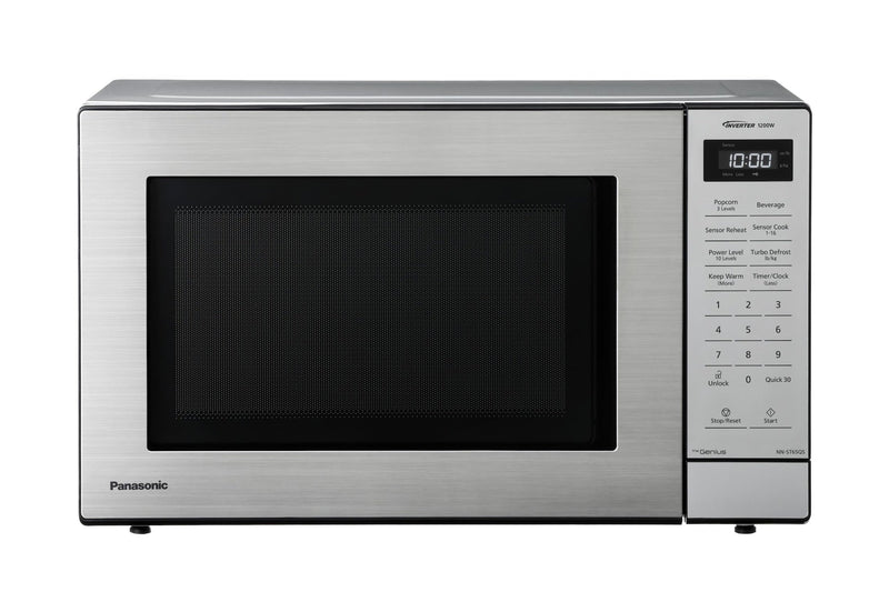 Panasonic Genius High Power Microwave Oven with Inverter, Touchpad Controls, 1200W, 1.2-cu.ft., Stainless Steel Y9