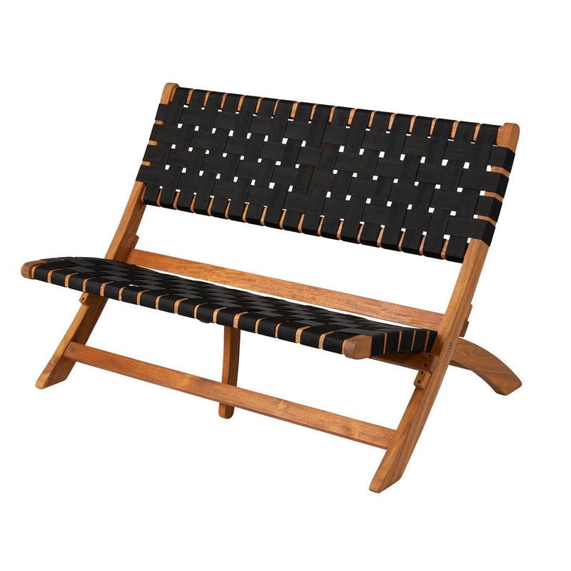 Patioflare Nylon Woven Folding Bench L2