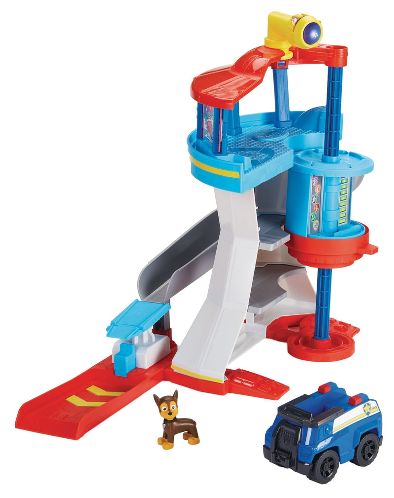 PAW Patrol Lookout Tower Playset with Toy Car Launcher, Ages 3+ B0