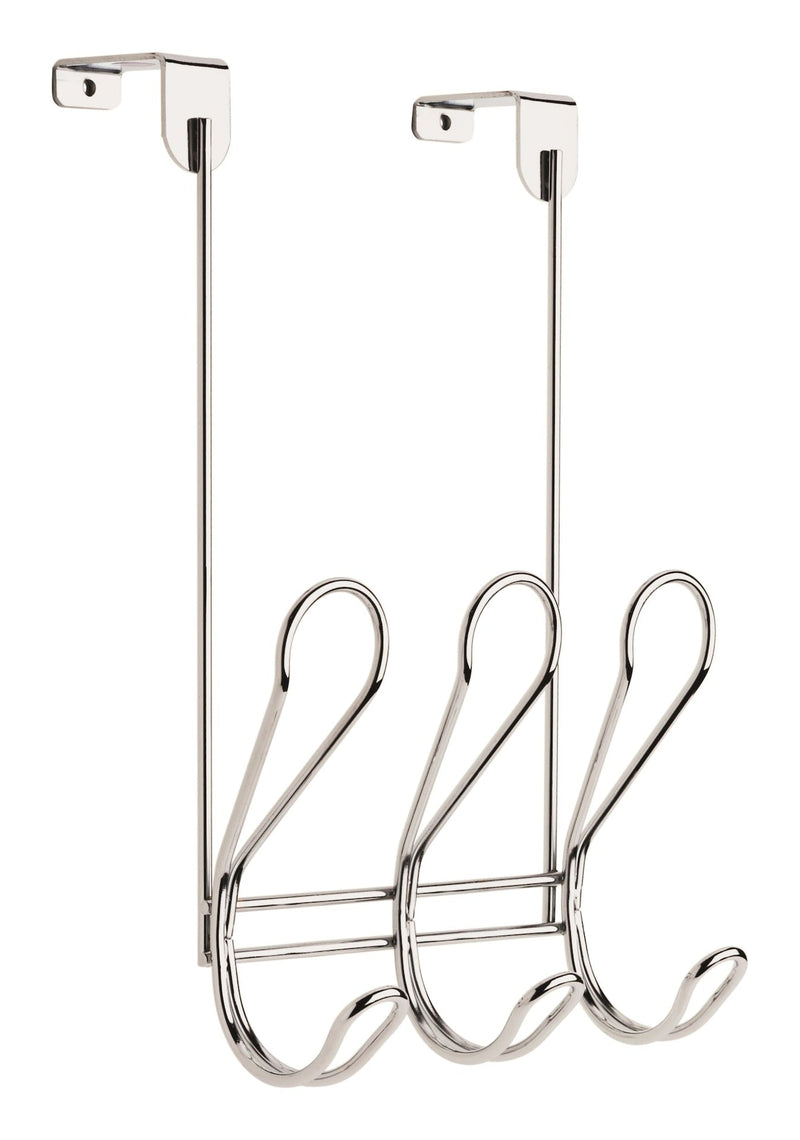 Peerless Dolen Steel 3-Hook Over the Door Rail, Assorted Colours V0