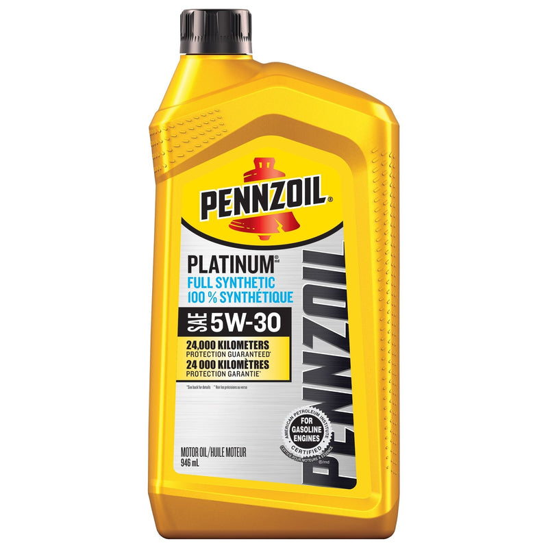 Pennzoil Platinum 5W30 Synthetic Engine/Motor Oil, 946-mL C6