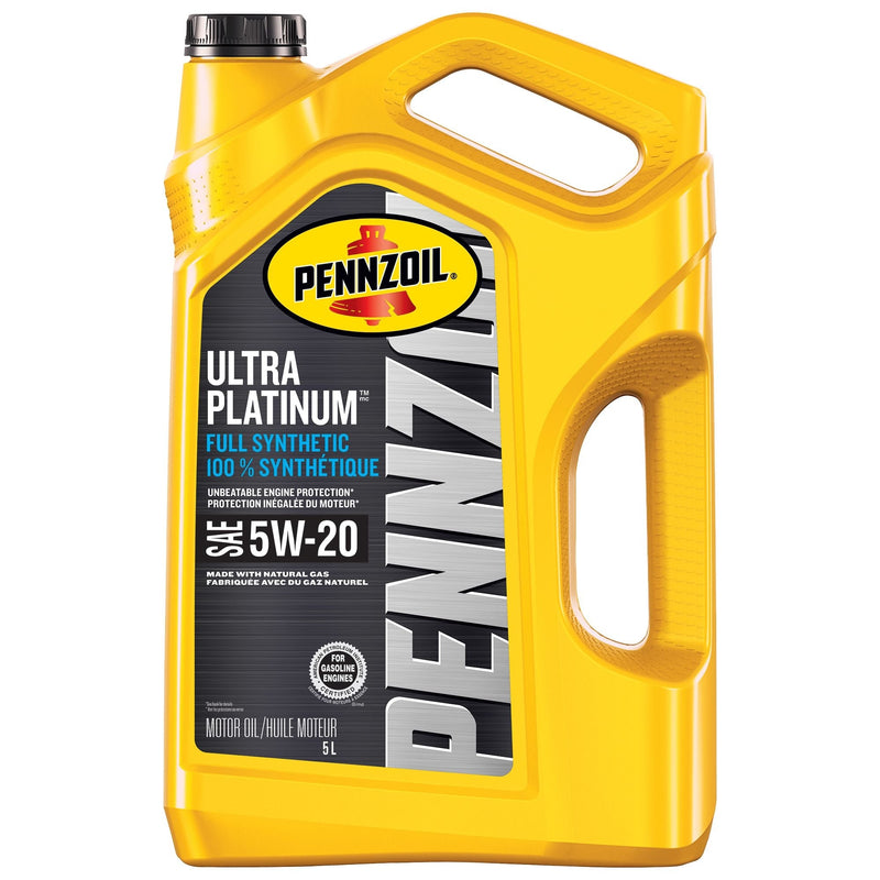 Pennzoil Ultra Platinum 5W20 Synthetic Engine/Motor Oil, 5-L B2