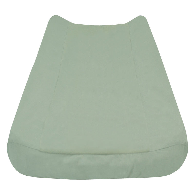 Perlimpinpin Bamboo Baby Changing Pad Cover, Moss P7