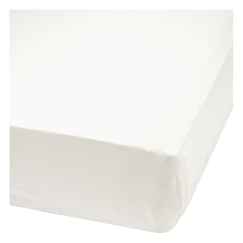Perlimpinpin Bamboo Baby Crib Fitted Sheets, Ivory J6