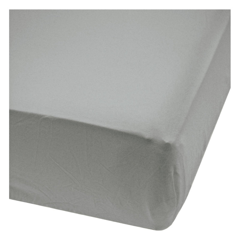 Perlimpinpin Bamboo Baby Crib Fitted Sheets, Pebble N8