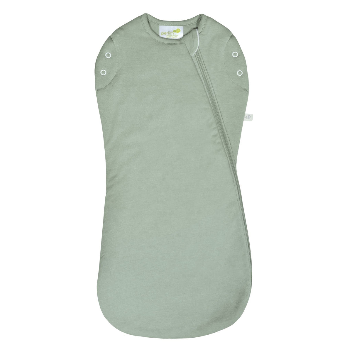 Perlimpinpin Bamboo Newborn Sleep Bag, Moss