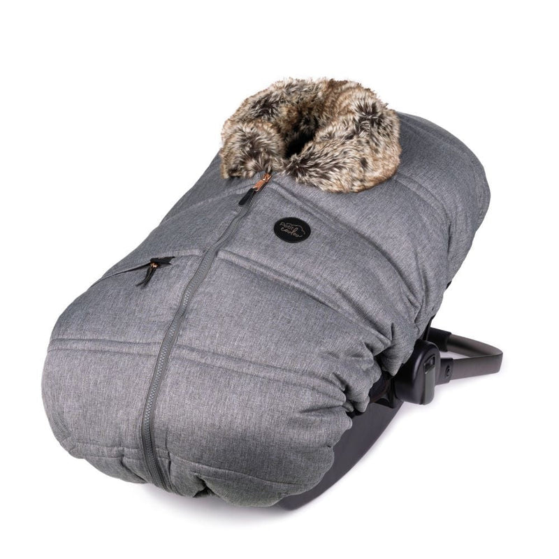 Petit Coulou 3 Seasons Baby Car Seat Cover, Classic Collection, Graphite I5