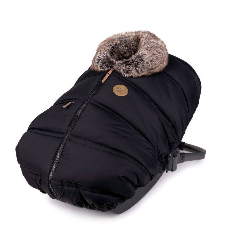 Petit Coulou Winter Baby Car Seat Cover, Classic Collection, Onyx K8