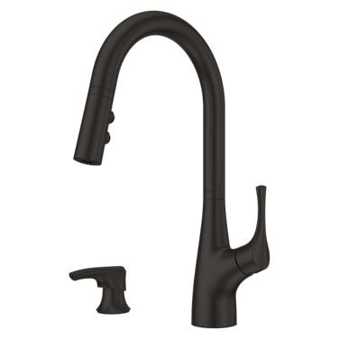 Pfister Arvada Pull-Down Kitchen Faucet, Matte Black M7