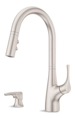 Pfister Arvada Pull-Down Kitchen Faucet, Stainless Steel N8