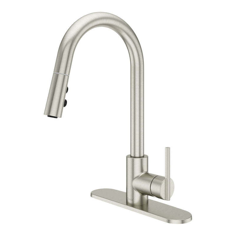 Pfister Modern Pull-Down Kitchen Faucet, Stainless Steel I5