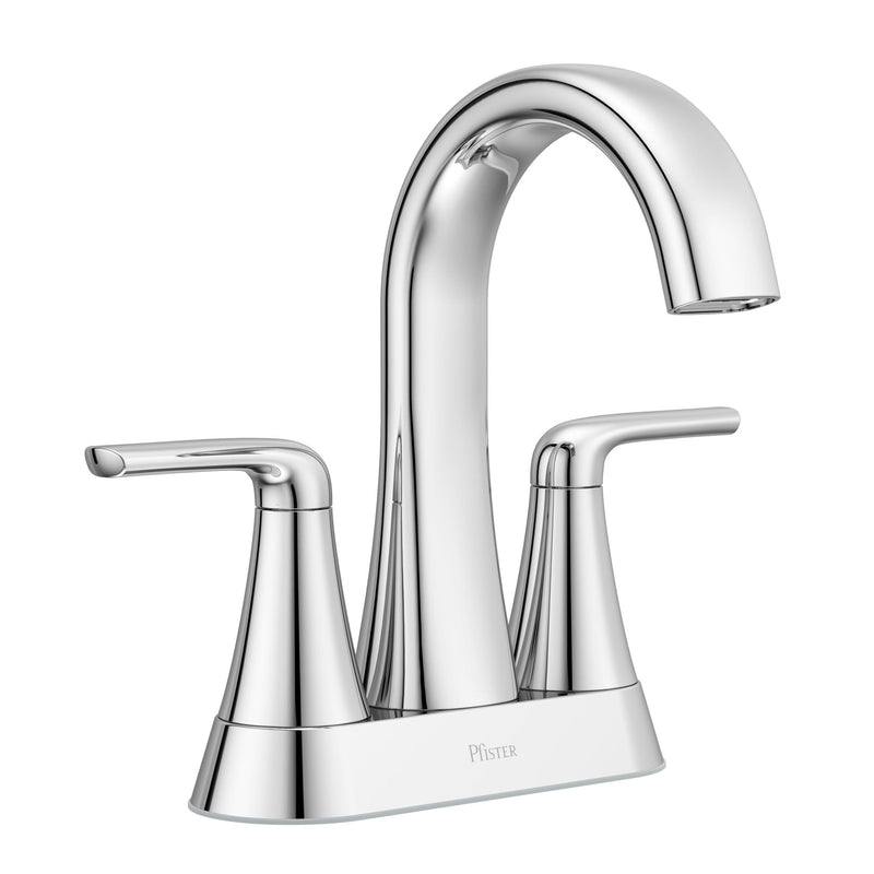 Pfister Raya 4-in Chrome Centerset Bathroom Sink Faucet Y6