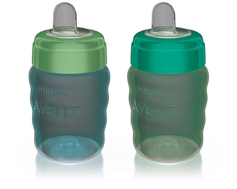 Philips Avent Soft Sippy Cup, Blue/Green, 2-pk A3
