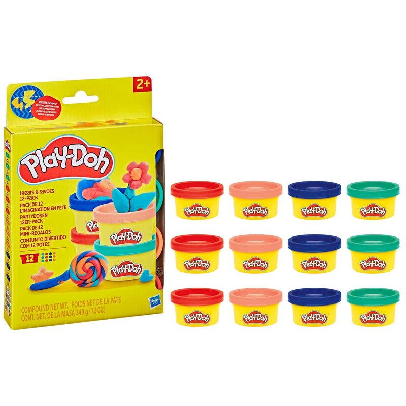 Play-Doh 4-Colour Share Bag for Parties, 1-oz, 12-pc L9