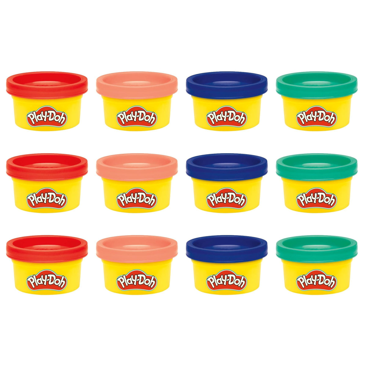 Play-Doh 4-Colour Share Bag for Parties, 1-oz, 12-pc