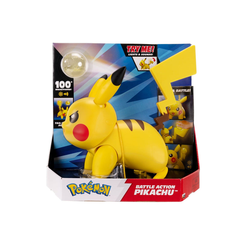Pokemon Battle Action Pikachu, Yellow I7