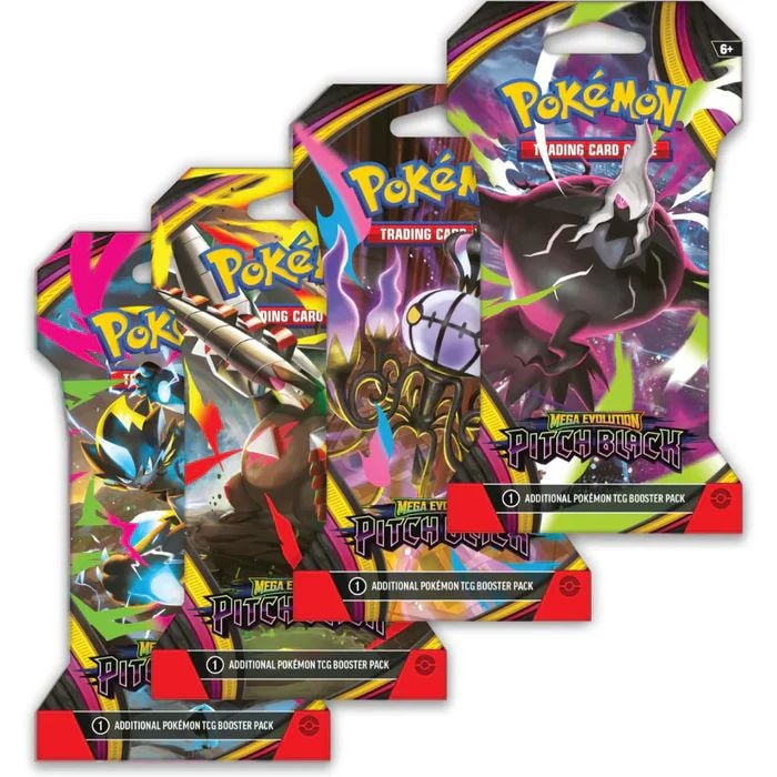 Pokémon TCG: Mega Evolution Sleeved Booster, Assorted Packs O7