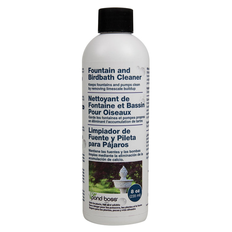 Pond Boss Fountain & Bird Bath Cleaner, 226.7 ml Q0