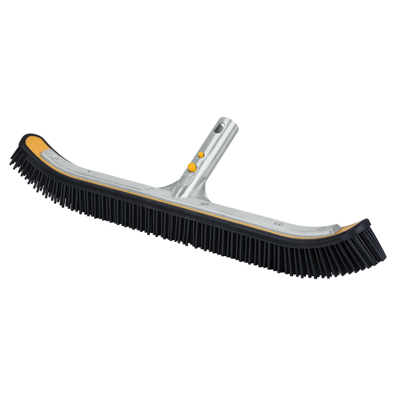 Pool Wall Brush with Rubber Bristles, 18-in R1