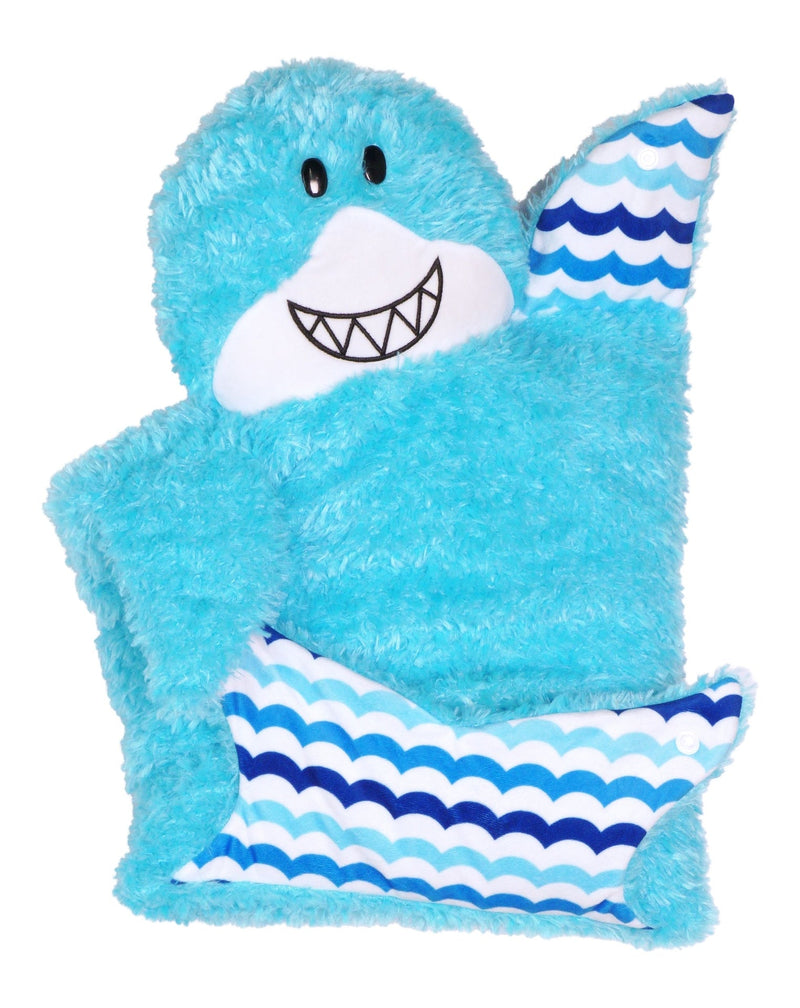 Popillows Regular Pillow, Blue Shark, 15 x 22-in Y8