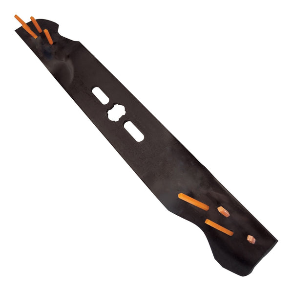 Power Rake Universal 6-in-1 Replacement Lawn Mower Blade, 19-in/20-in, Removable Tines S3