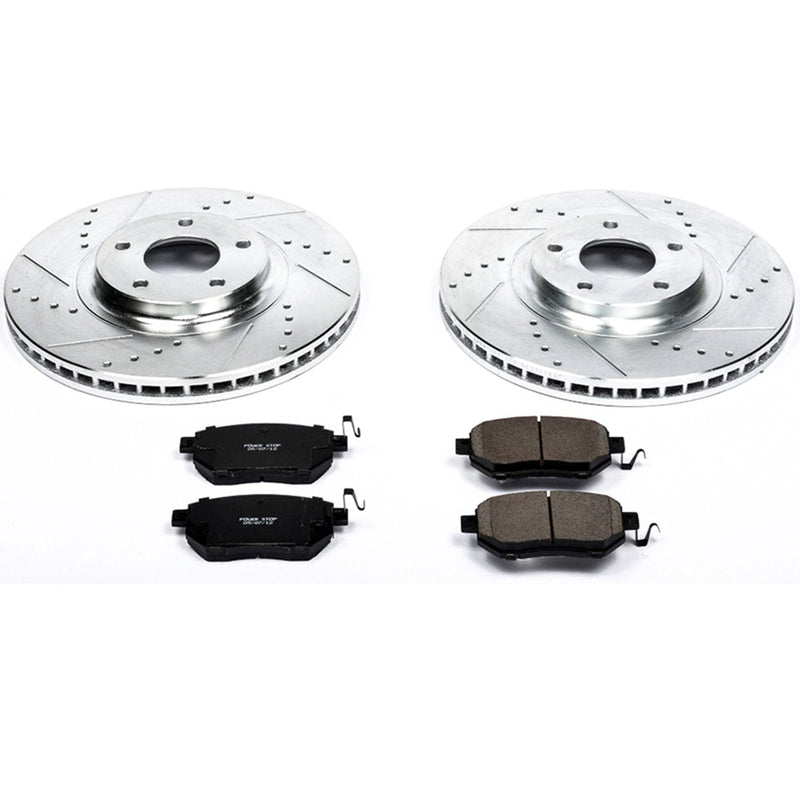Power Stop Z23 Evolution Sport Performance Brake Kit - Front (Part# K0-K4999) J2