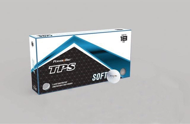PowerBilt Soft Golf Balls, White, 18-pk S0