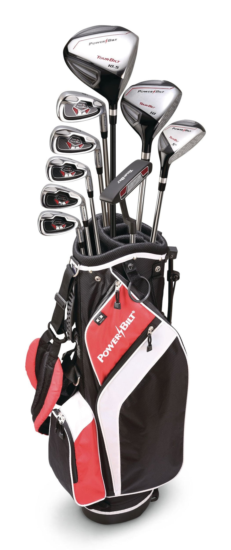 PowerBilt TourBilt Men's Golf Club Set, Right-Hand C0