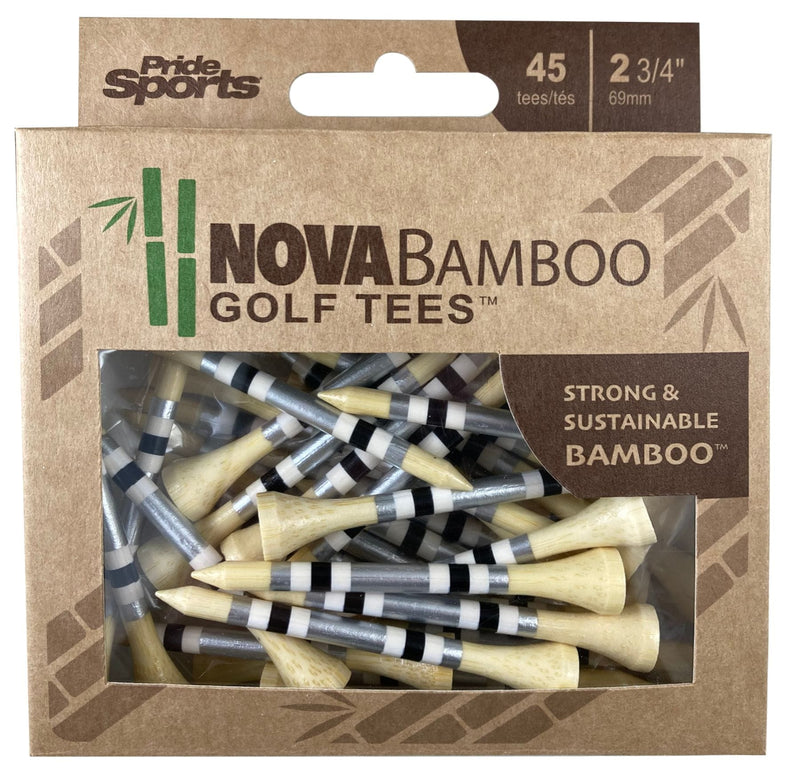 Pride Nova Bamboo Golf Tee, 2 3/4-in, 45-pk H7