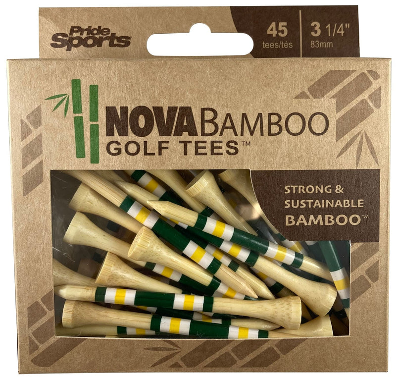 Pride Nova Bamboo Golf Tees, 3 1/4-in, 45-pk Y5
