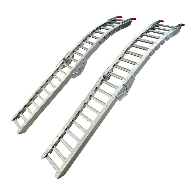PRIME1 Steel Rung Folding Loading Ramp, Unassembled, 84-in, 2-pc C5