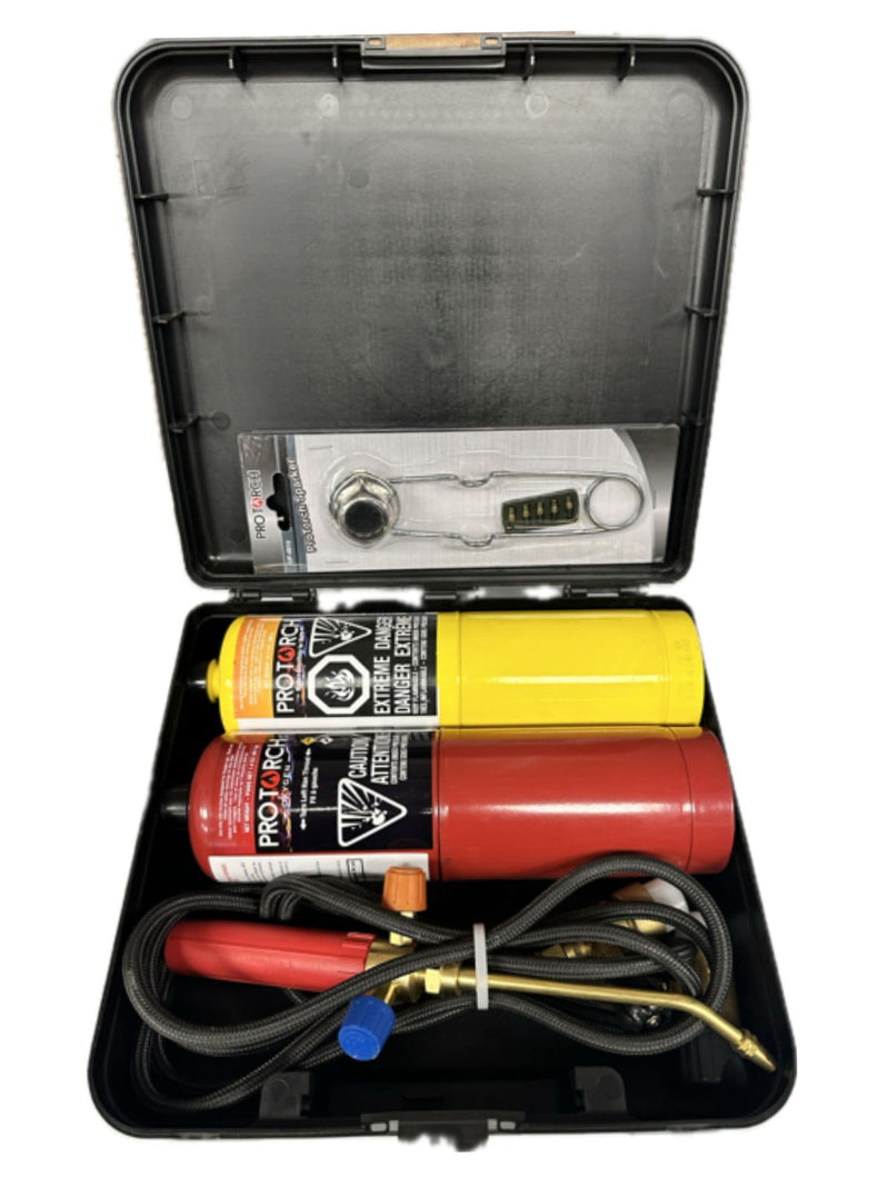 Pro Torch Oxi-Mapp Brazing Torch Kit with Storage Case C9