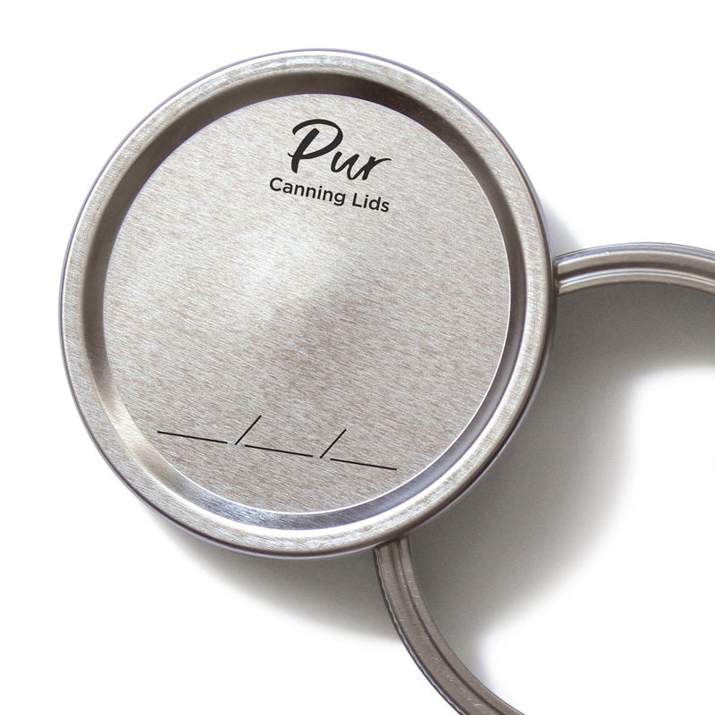 Pur Mason Regular Mouth Canning Lid & Band, Single Use, 12-pk Y3