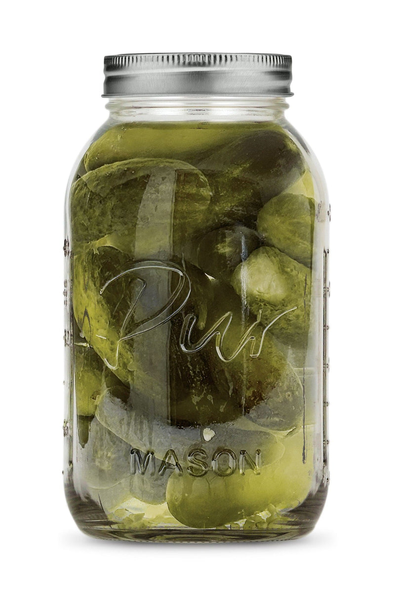 Pur XL 64-oz BPA-Free Mason Jar with Canning Lid and Band, 6-pk D4