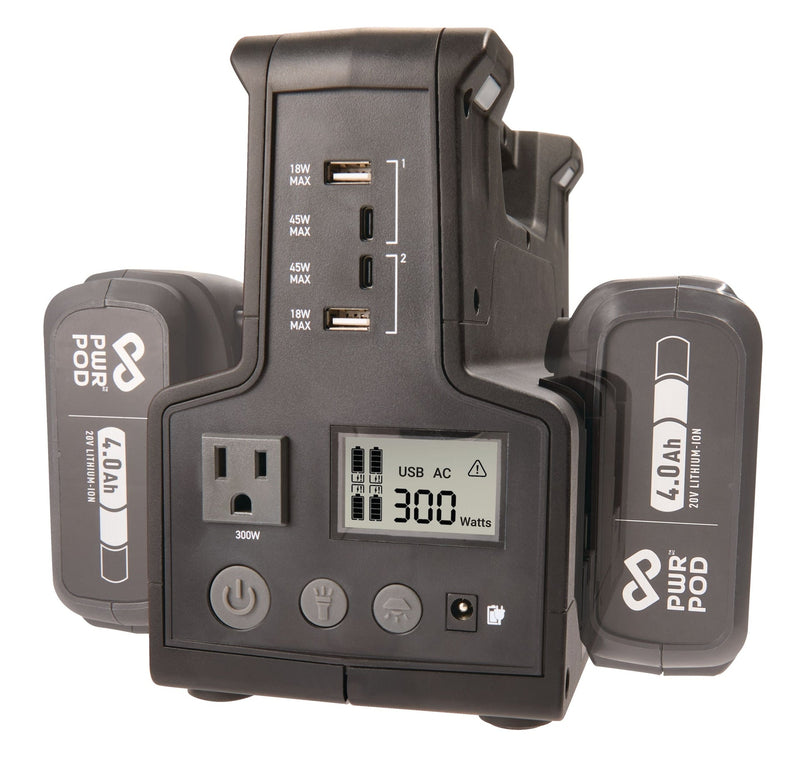 PWRPOD 300W Battery Power Station U9