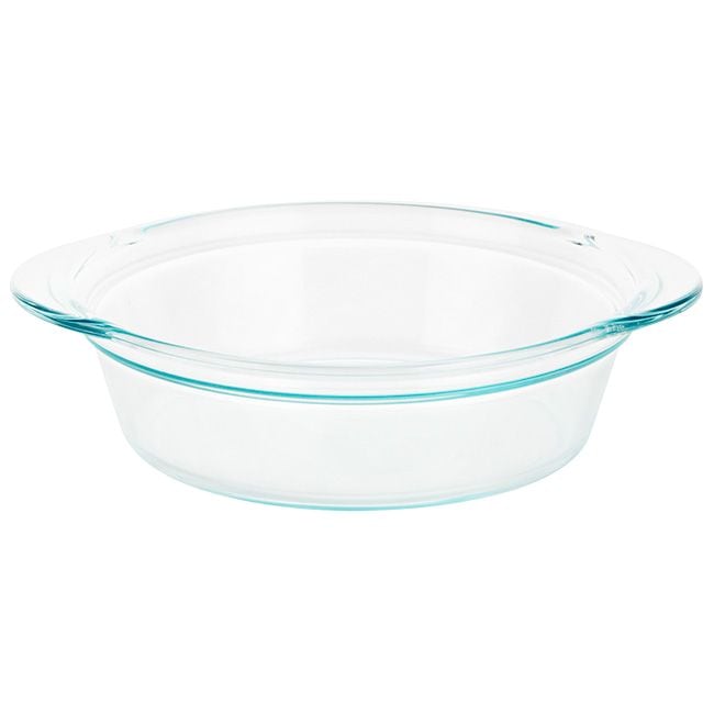 Pyrex Oven-To-Table Glass Deep Pie Dish, 9.5-in, Freezer & Dishwasher Safe Y9