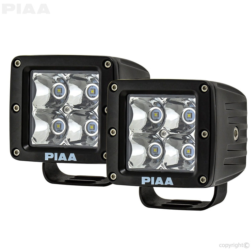 Quad Series Spot Beam LED Cube Light Kit with Harness Y2